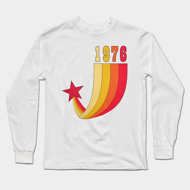 Vintage 1976 Long Sleeve T-Shirt by Nerd_art